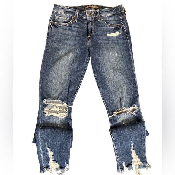 Joe's Jeans Distressed Skinny Ankle jeans in  Sarah size 26 - Picture 6 of 8